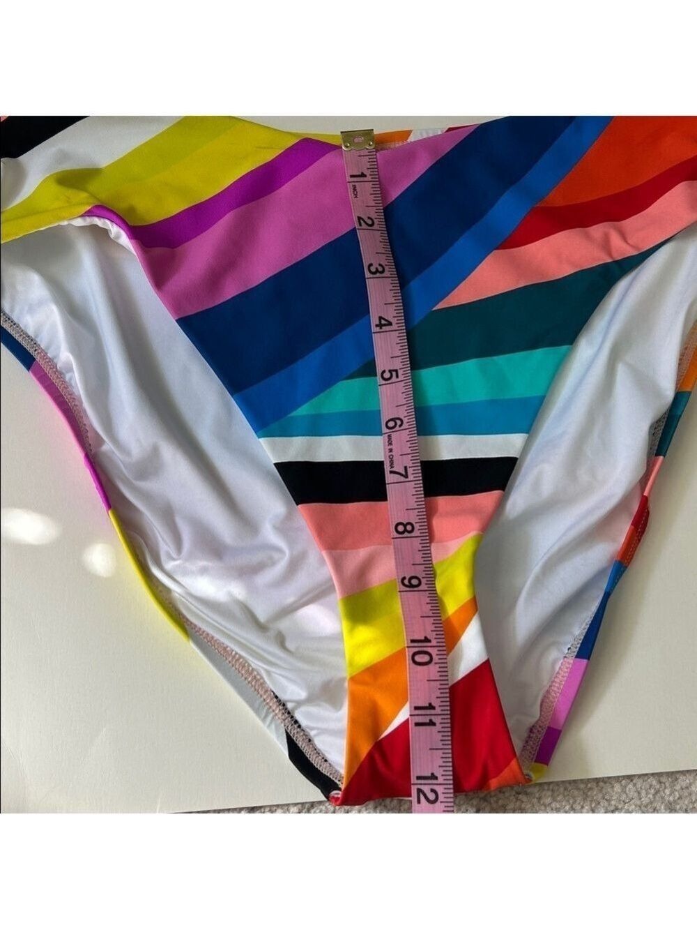 NWT La Blanca Colorful Geometric Bikini Bottom - Picture 5 of 10